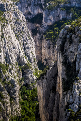 The Verdon Gorge in south-eastern France