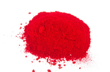 Red pigments - obrazy, fototapety, plakaty