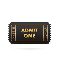 Admit One Ticket