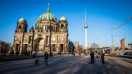 Berliner Dom und Fernsehturm