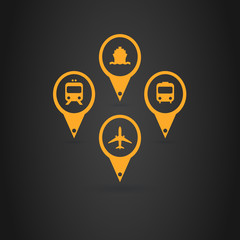 Transports Icons Placeholder