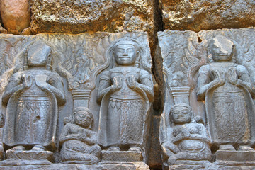 Buddha statue at Phimai historical park, Thailand