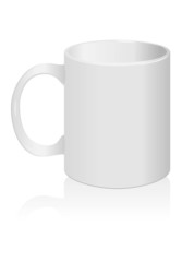 white cup