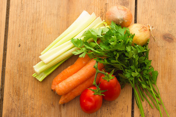 Vegetables for vegetable broth