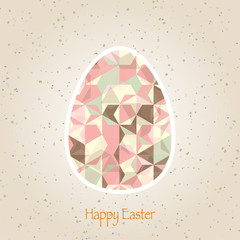 easter eggs retro pattern