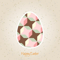 easter eggs retro pattern