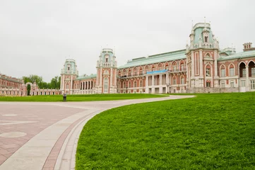 Deurstickers Palace in Tsaritsyno in Moscow © Valeri Luzina
