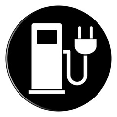 Button - Charging Station - Ladestation - black - g814