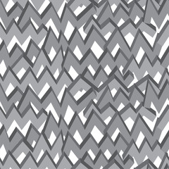 Black-white zigzag line seamless pattern