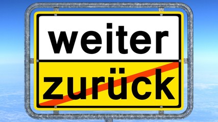 Fototapeta premium weiter - zurück