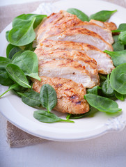 Grilled chicken breast