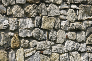 Large wall from the old stone