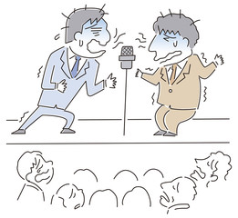 ウケない漫才