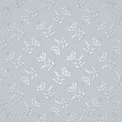 Abstract floral background, seamless pattern