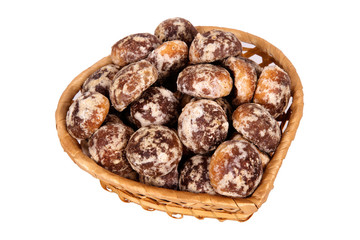 basket with spice-cakes