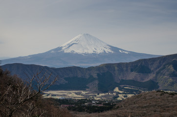 Mount Fuji taken from Owakudani