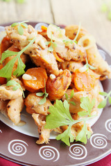 chicken with carrots