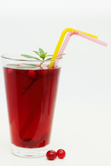 juice with cranberry