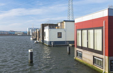 houses at the waterfront