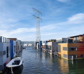 houses at the waterfront