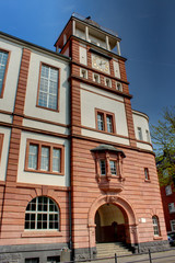 Fototapeta na wymiar Leonardo DaVinci Gymnasium Köln Nippes