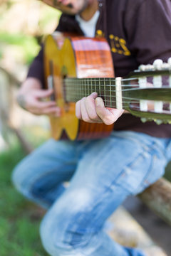 Guitarist in the street