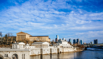 Fototapeta na wymiar Philadelphia skyline