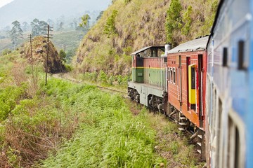 Train in Sri Lanka