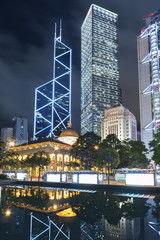 Hong Kong City at night