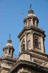 Fototapeta na wymiar Catedral Metropolitana w Santiago, Chile