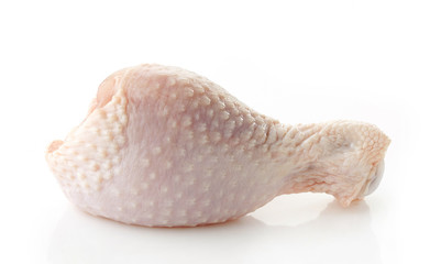 raw chicken leg