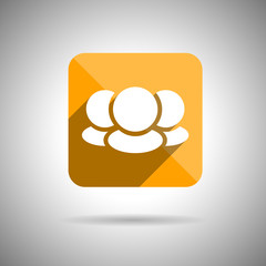 Social Media Icon Flat design