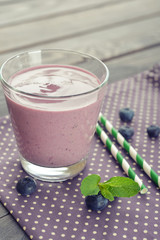 Blueberry smoothie
