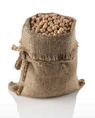 chickpeas in a bag