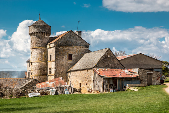 Ferme fortifi&eacute;e, Loz&egrave;re