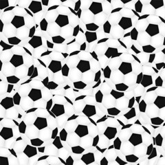 background soccer balls on white background