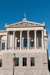 Naklejka premium parlament in wien
