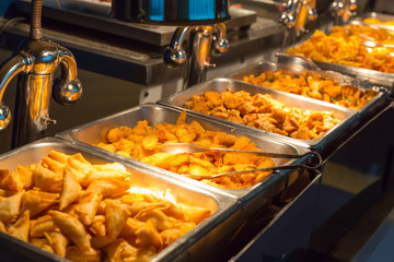 Buffet breakfast (smorgasbord)