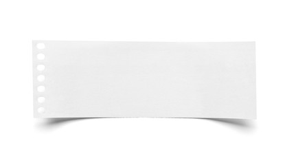 piece of paper note notepad