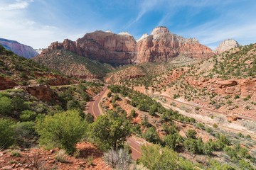 Zion Canyon Panorama