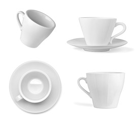 white coffee cup mug