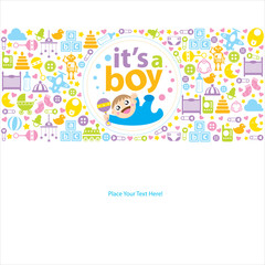 baby boy shower greetings
