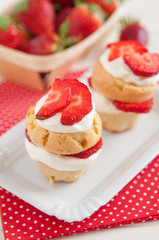 Erdbeer Shortcake Cupcakes