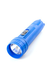 Flashlight isolated white background