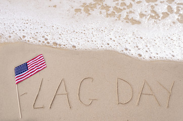 Flag day background