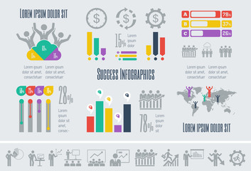 Business Infographic Template.