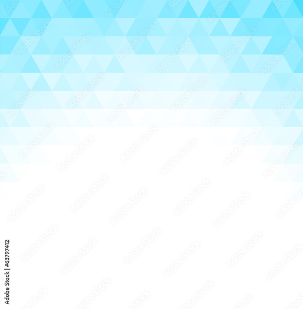 Aufkleber abstract triangle mosaic background