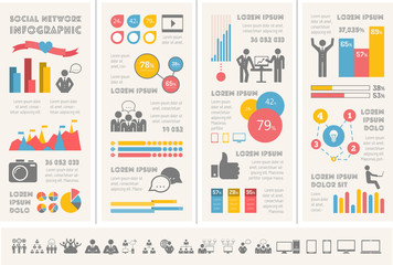 Social Media Infographic Template.