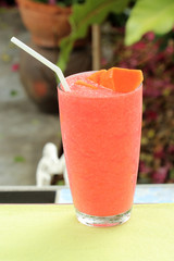 papaya smoothies