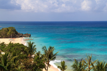 Scenery of beautiful sea,Boracay